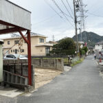 前面道路含む現地写真(外観)